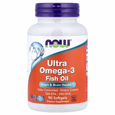 NOW Ultra Omega-3 שמן דגים