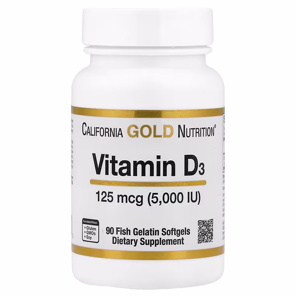 California Gold Nutrition ויטמין D3